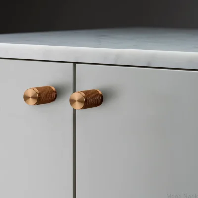 Cross 20 Stål Warm Sunset Möbelknopp (Set om 2)