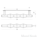 U.24.0.BLK--Uchwyt-meblowy-podłużny-Vilde-160-Aluminiowy-Czarny-Szczotkowany-Open-and-Hide_MoodNook_6