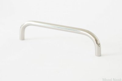 Grip 136 långt möbelhandtag, polerat rostfritt stål