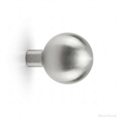 Marbelo M Cabide de parede Latão Níquel Escovado