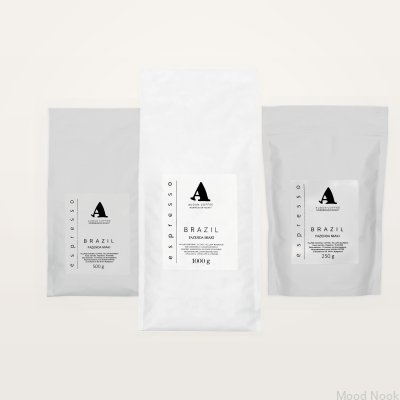 Brasilianischer natürlicher Miaki Espresso, 1000 Kaffeebohnen