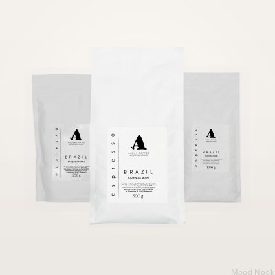 Brasilianischer natürlicher Miaki Espresso, 500 Kaffeebohnen