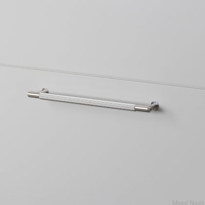 Uchwyt meblowy podłużny Linear 225 Stalowy Srebrny