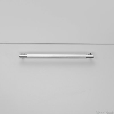 Uchwyt meblowy podłużny Linear 225 Stalowy Srebrny