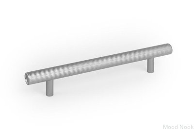 Uchwyt meblowy podłużny Boto 160 Aluminiowy Srebrny Szczotkowany