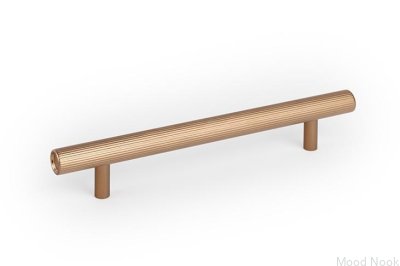 Uchwyt meblowy podłużny Boto 160 Aluminiowy Złoty Szczotkowany Cava