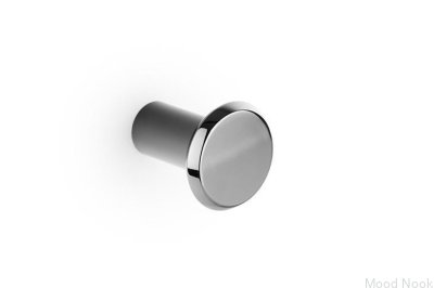Wieszak ścienny Fase 33 Aluminiowy Czarny Tytanowy Polerowany Eco
