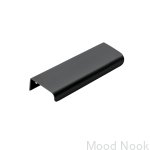 Zdjęcie produktowe uchwytu lip 120 metalowego czarnego