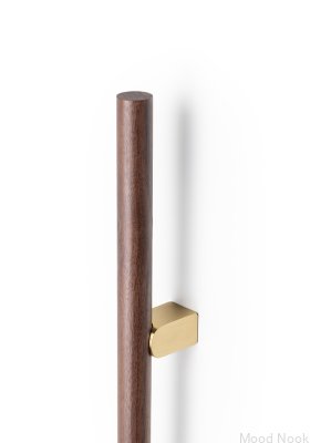Kumo Wood Big One 448 Holz, Walnuss mit gebürstetem Gold