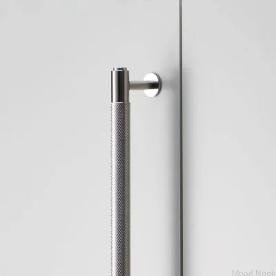 Uchwyt meblowy podłużny Closet Cross 724 Stalowy Srebrny