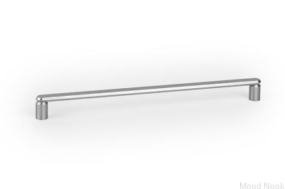 Uchwyt meblowy podłużny Fase 320 Aluminiowy Srebrny Szczotkowany