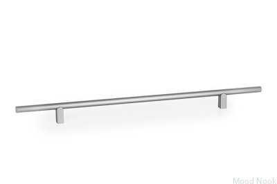 Kumo 320 Aluminium Gebürstetes Silber Länglicher Möbelgriff